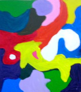 Cuadro abstracto, Celia Espinosa